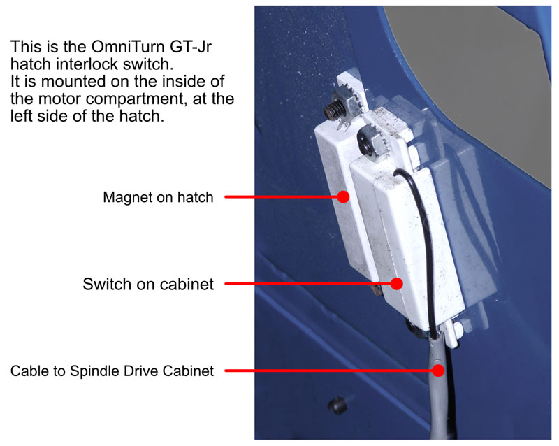 Image of OmniTurn GT-Jr Hatch Interlock Switch