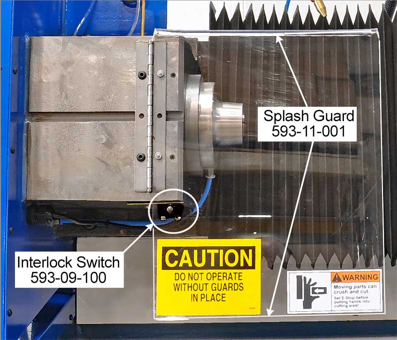 Image of OmniTurn GT-Jr Splash-Guard Interlock Switch