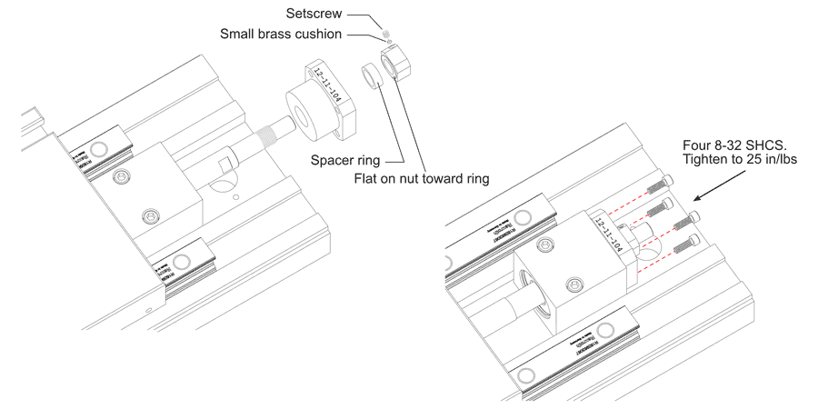 Image of Support Unit (Thrust Bearing) Replacement