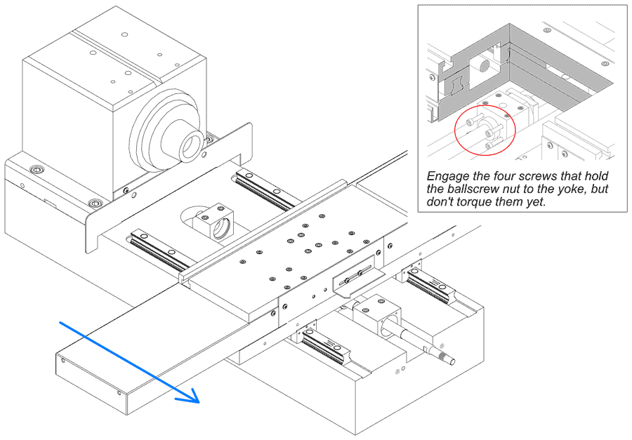 Image of Z-axis Ballscrew Replacement