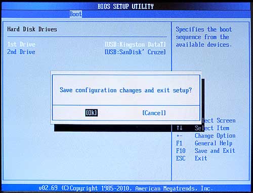 Image of VB7009 Save and Exit Dialog Box