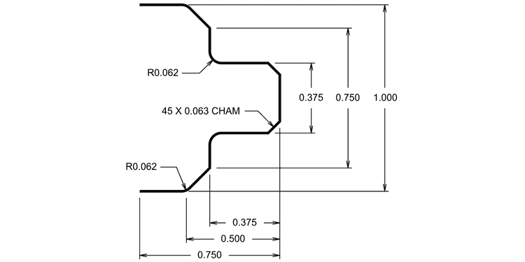 Image of Automatic Chamfer and Radius Example