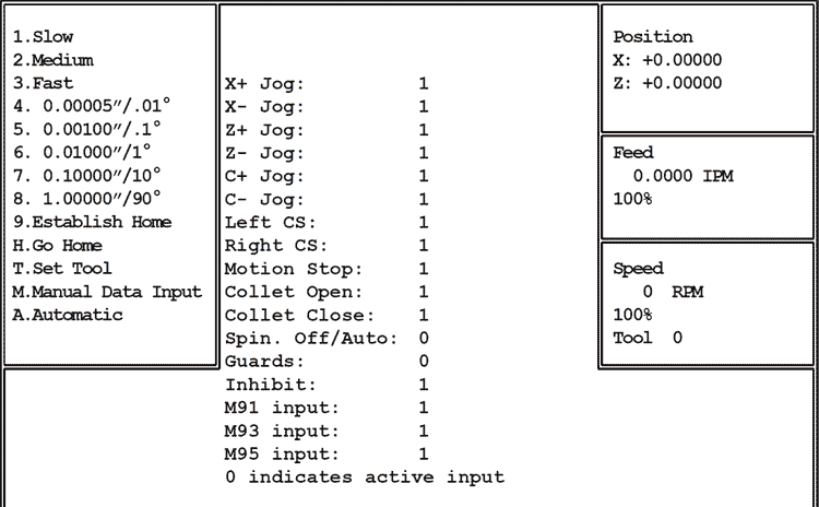 Image of OmniTurn Alt-I Diagnostic Screen