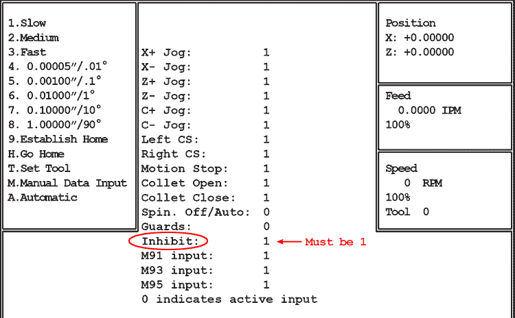 Image of OmniTurn Alt-I Diagnostic Screen
