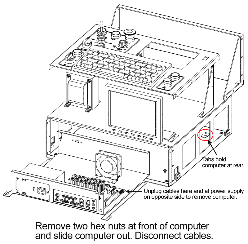 Image of G4 Computer Slides Out