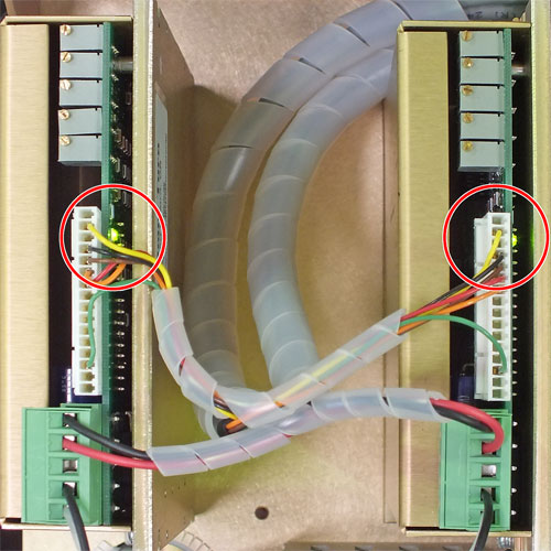 Image of G4 Servo Amplifier Fault LEDs