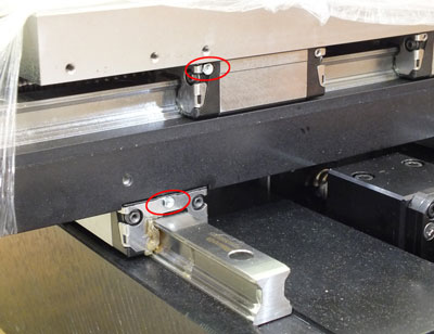 Image of Lubrication Fittings on Bearing Blocks