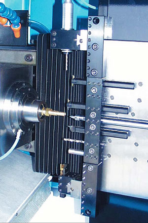 Gang-tooling on OmniTurn GT-75