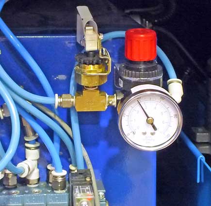 Collet Clamp Pressure Switch on OmniTurn GT-75