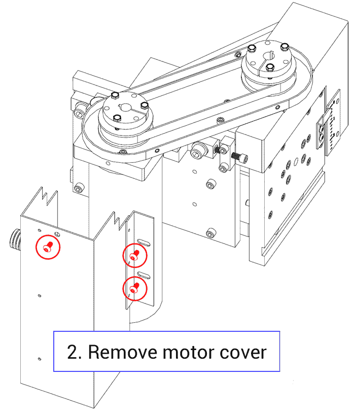 VCO: Remove Motor Cover